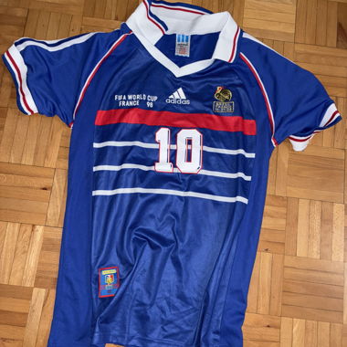 Maglia Retrò Zidane 1998 (Rara)
