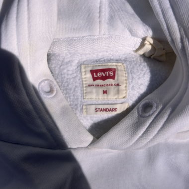 Felpa bianca Levi's M