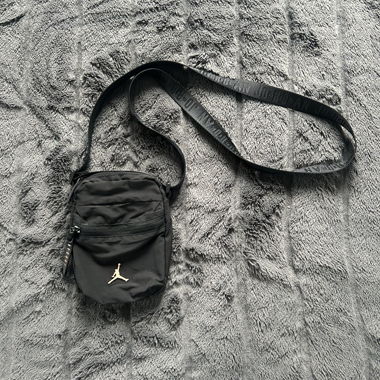 Jordan schwarze Bauchtasche