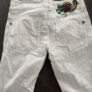 Pantalon pour femme blanc Miss Sixty W 25