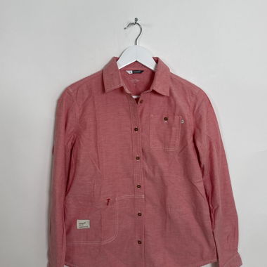 Camicia Norrona rosa con bottoni