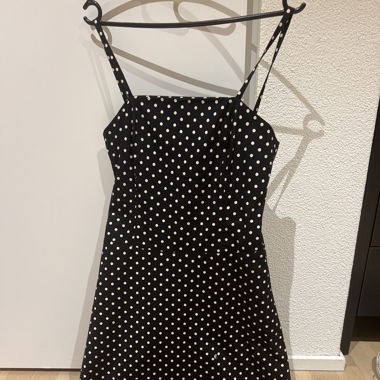 Polka dot Kleid 38