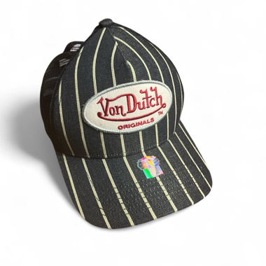 Von Dutch gestreifte Cap