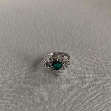 Swarovski Ring Silber