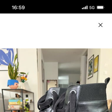 Leather boots Minelli t.39