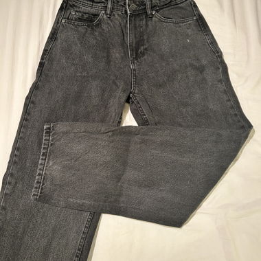 Jeans baggy grigio scuro