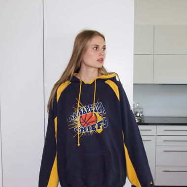 Vintage Basketball Hoodie