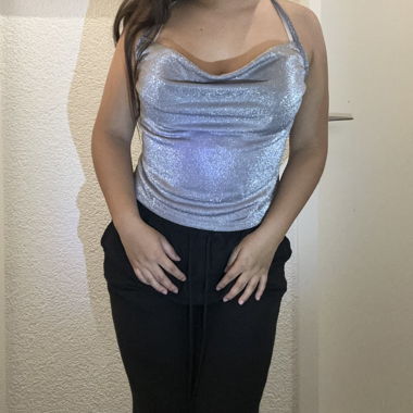Glitzer Top