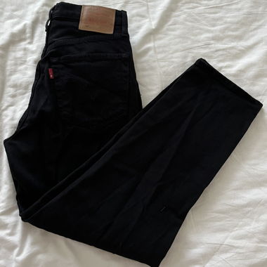 Levis Jeans 501 schwarz 