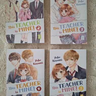 Ce professeur est à moi Manga pack de 4, partie 2 à 5
