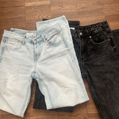 Jeans Stradiverus & Zara à taille basse virale