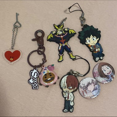 Anime Manga key chain etc.