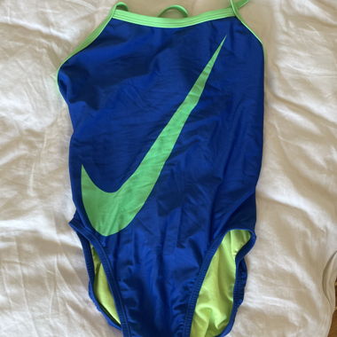 Costume da bagno Nike blu/verde