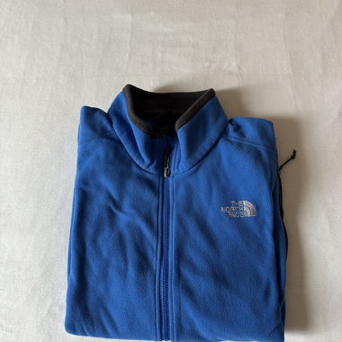 The North Face Blue Fleece Jacket XL
