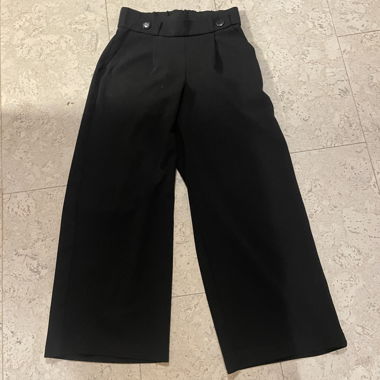 Pantaloni in stoffa neri