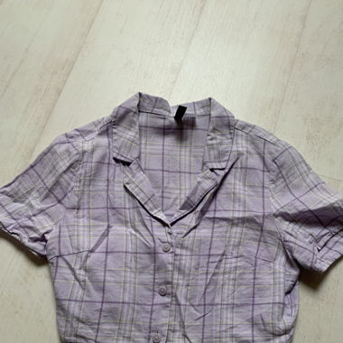 Chemise crop top 