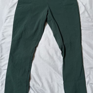 Dark Green Slim Pants