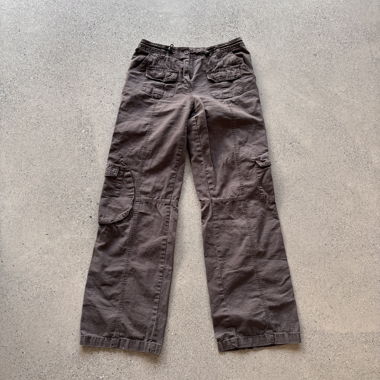 Pantalon cargo gris