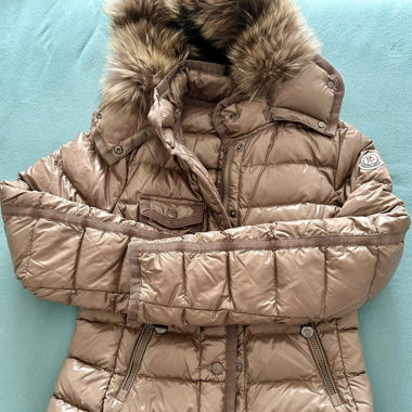 Doudoune Moncler taupe