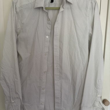 Weisses Slim-Fit Hemd H&M