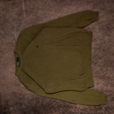 Vintage Ralph Lauren Sweater Olivgrün, S