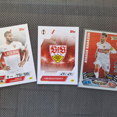Cartes Topps Match Attax VfB Stuttgart