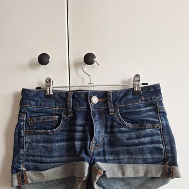 American Eagle blue jeans shorts