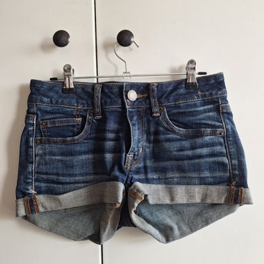 American Eagle Blue-Jeans-Shorts