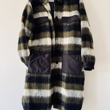 Selected Femme Plaid Coat