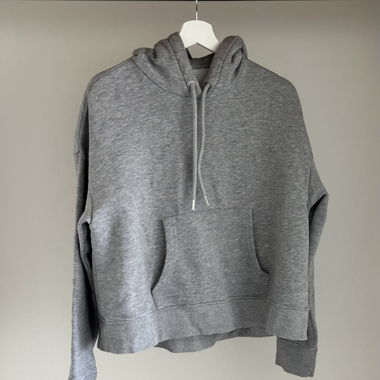 Hoodie grau XS