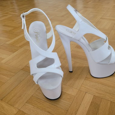 PLEASER Plateau Sandalen 17cm