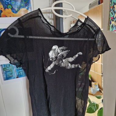 durchsichtiges T-Shirt