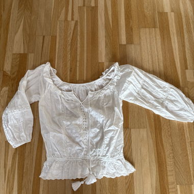 Weiße Bluse