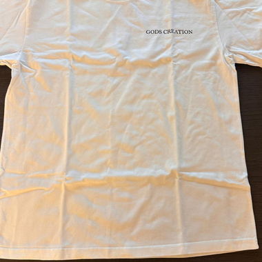 T-shirt bianco "GODS CREATION"
