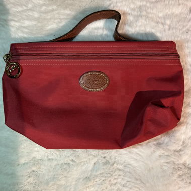 Longchamp Nessesair / Kosmetiktasche Rot 
