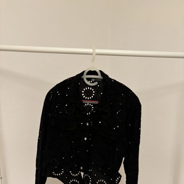 Zara Bluse gemustert