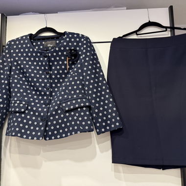Blazer and skirt