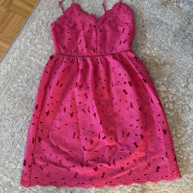 Pink Lace Dress