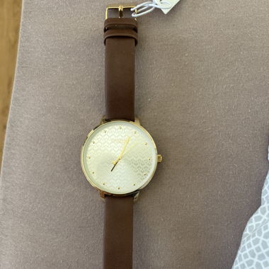 Brown watch