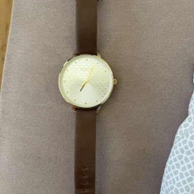 Orologio marrone