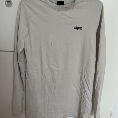 Snipes Langarmshirt Beige XS