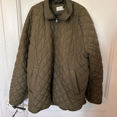 Veste matelassée kaki KAFFE