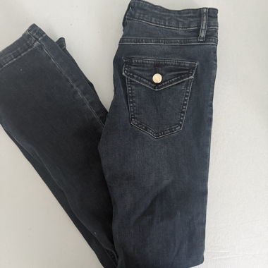 Jean noir pattes d’éléphants tally weil 