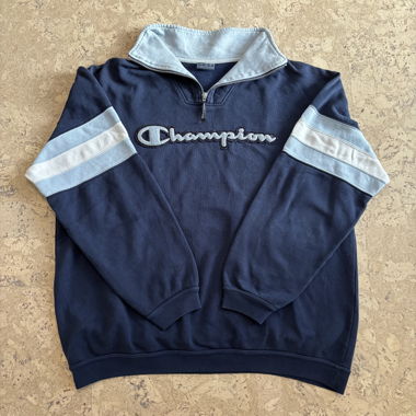 Vintage Champion half zip Sweater