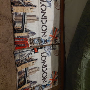 2 London Kissenbezüge 