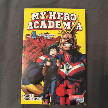 My hero academia volume 1 manga