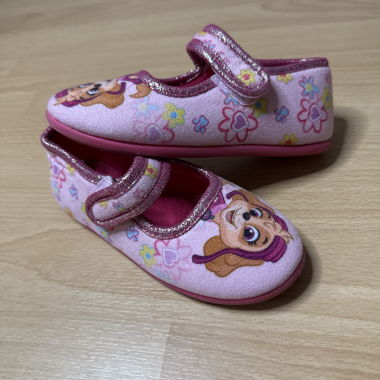 Pantofole bambina rosa con motivo Stella