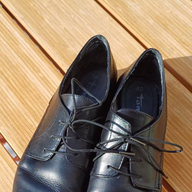 Schnürschuhe von Tamaris, Leder