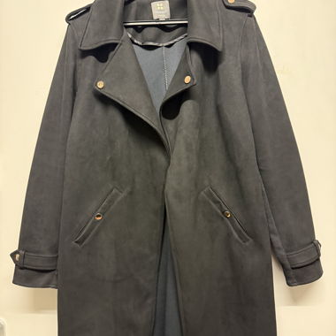 Manteau noir Manor
