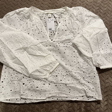 Weisse Bluse
